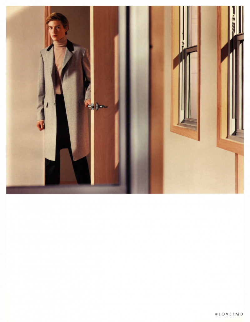 Ann-Catherine Lacroix featured in  the Jil Sander advertisement for Autumn/Winter 2000