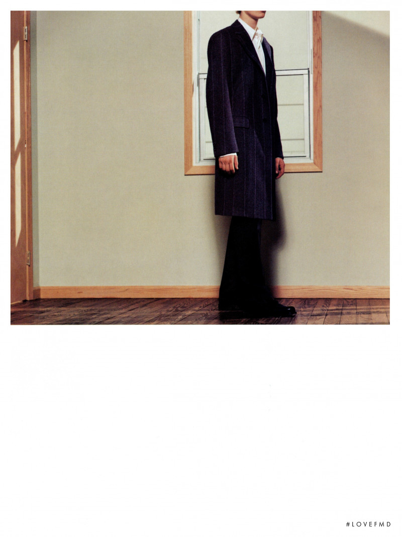 Ann-Catherine Lacroix featured in  the Jil Sander advertisement for Autumn/Winter 2000