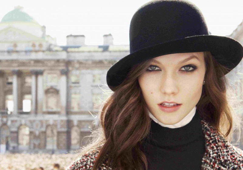 Karlie Kloss featured in  the Stefanel advertisement for Autumn/Winter 2012