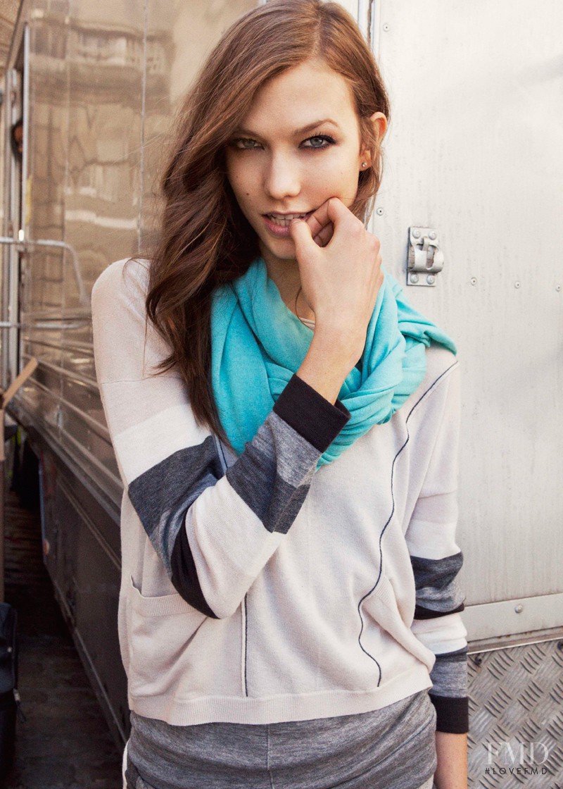 Karlie Kloss featured in  the Stefanel advertisement for Autumn/Winter 2012