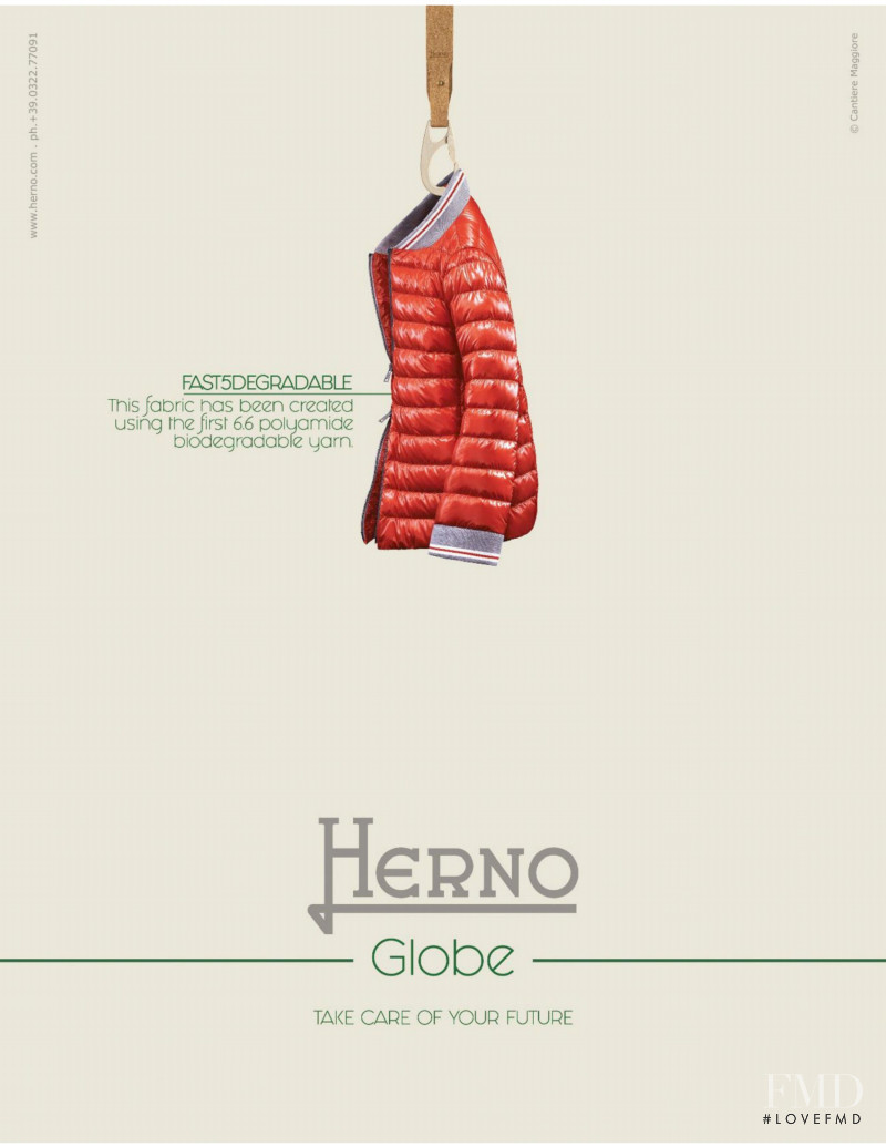 Herno advertisement for Spring/Summer 2021