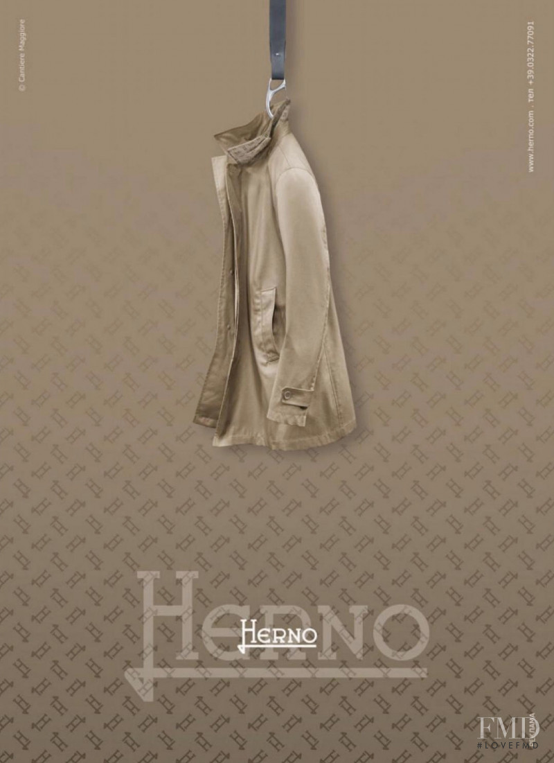 Herno advertisement for Spring/Summer 2021
