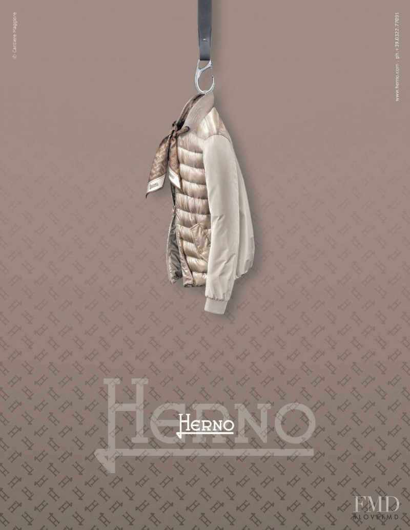 Herno advertisement for Spring/Summer 2021
