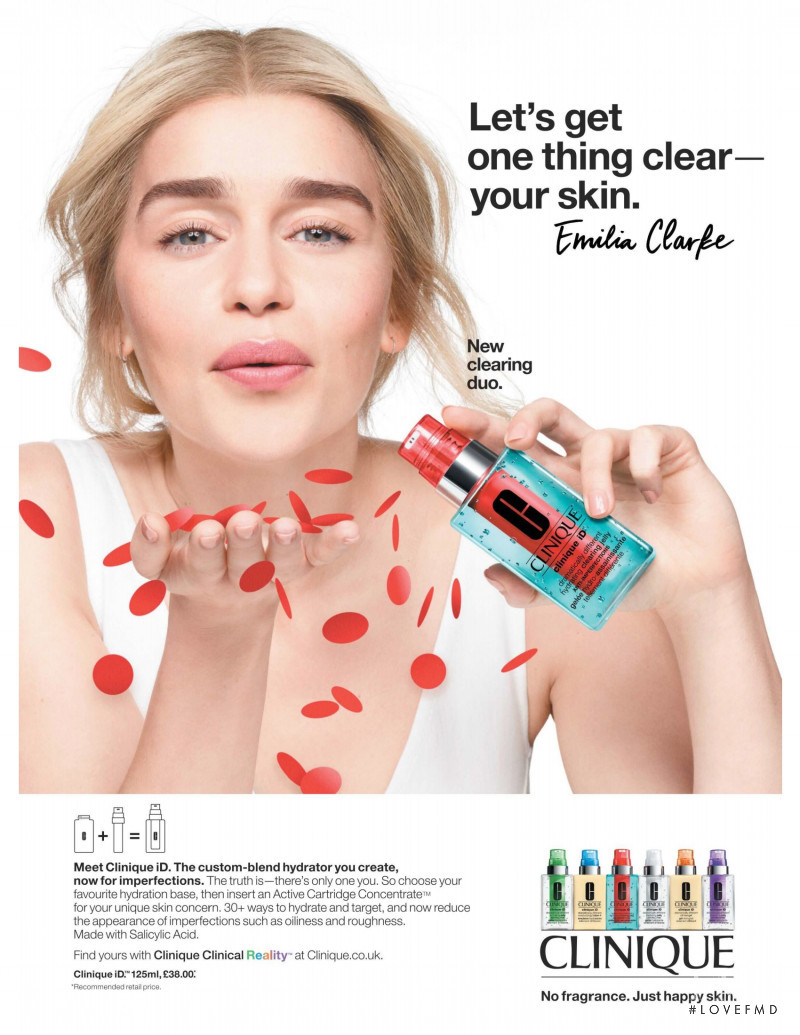 Clinique advertisement for Spring/Summer 2021
