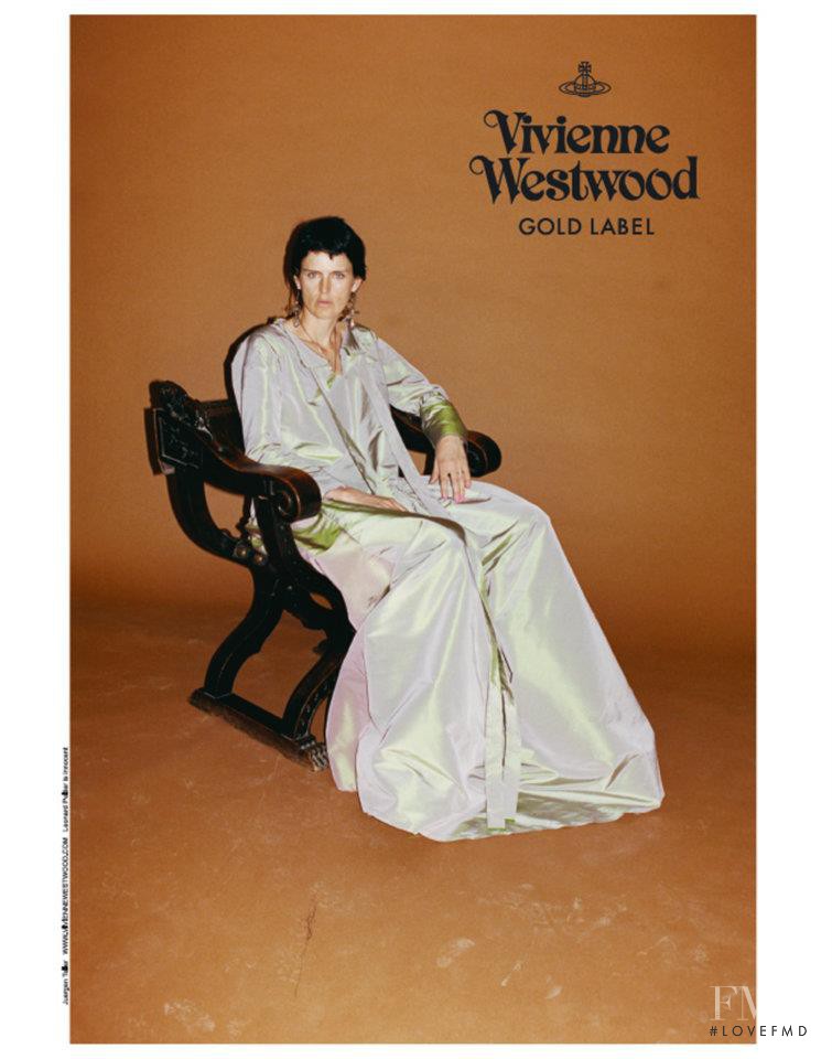 Stella Tennant featured in  the Vivienne Westwood Gold Label advertisement for Autumn/Winter 2012
