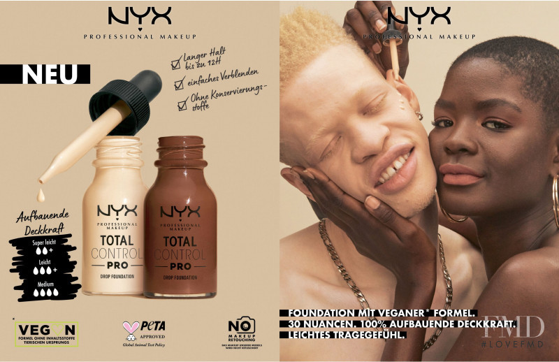 NYX Professional Makeup advertisement for Spring/Summer 2021