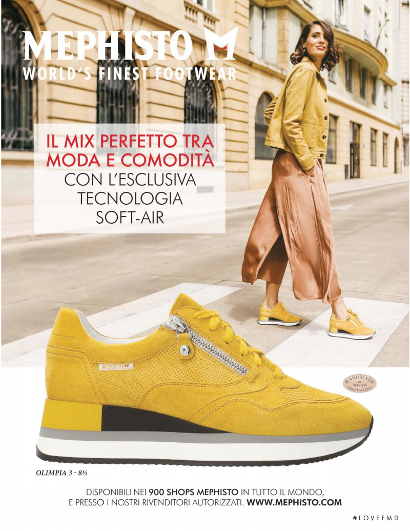 Mephisto advertisement for Spring/Summer 2021