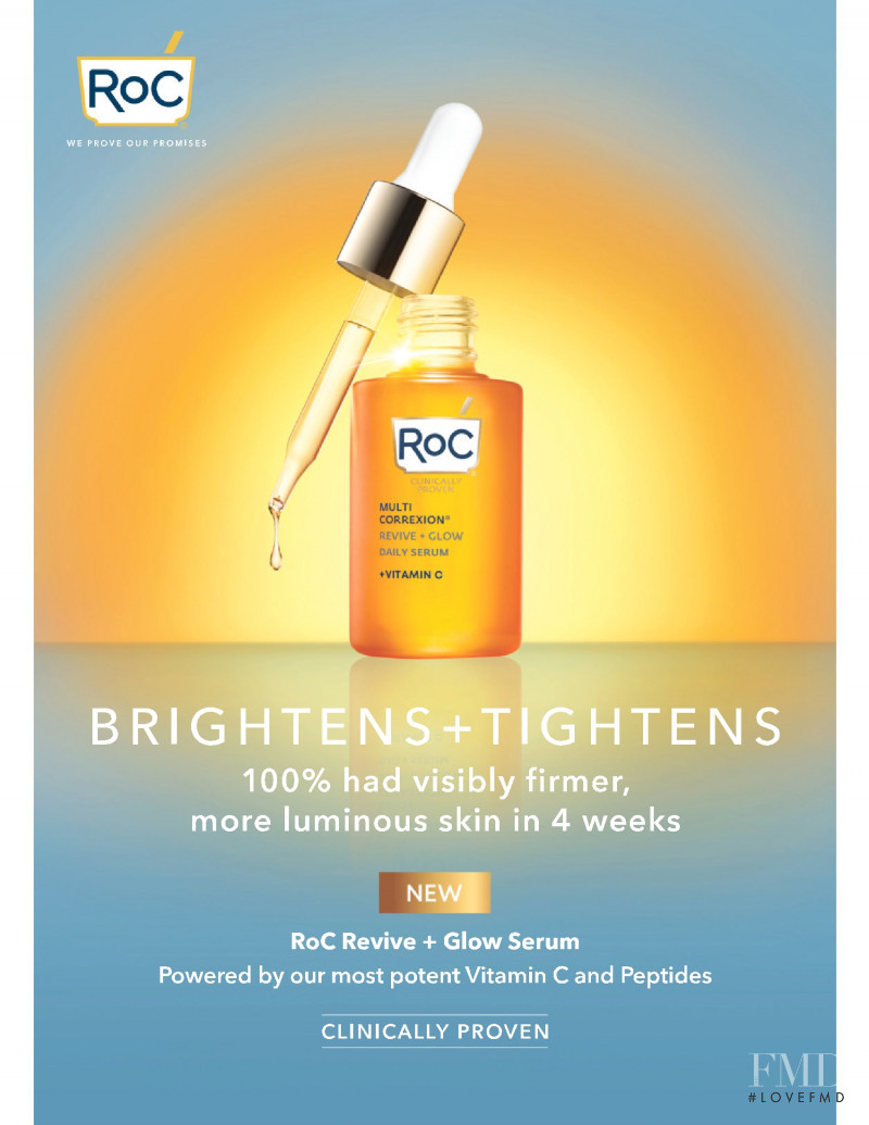 Roc Skincare advertisement for Spring/Summer 2021