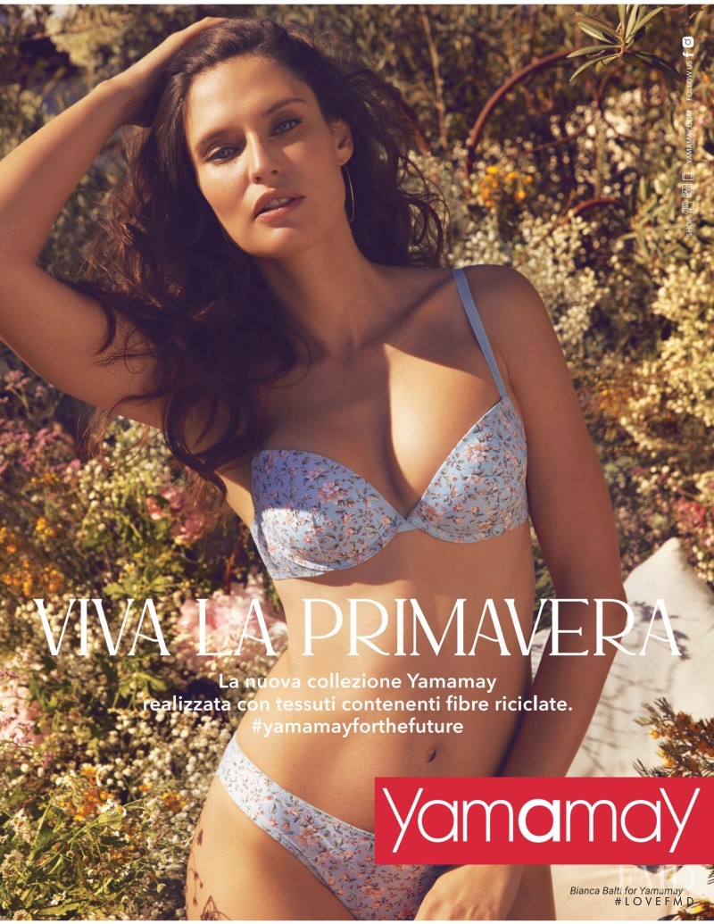 Yamamay advertisement for Spring/Summer 2021