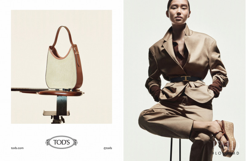 Tod\'s advertisement for Spring/Summer 2021