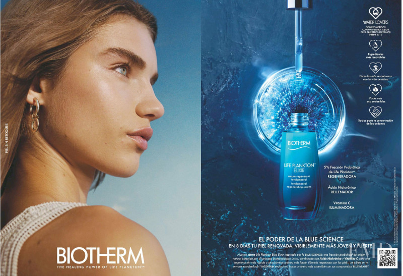 Biotherm advertisement for Spring/Summer 2021