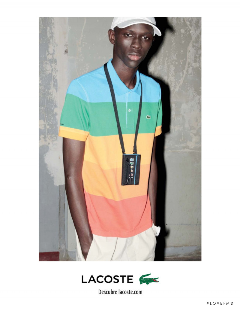 Lacoste advertisement for Spring/Summer 2021
