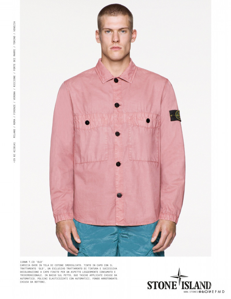 Stone Island advertisement for Spring/Summer 2021