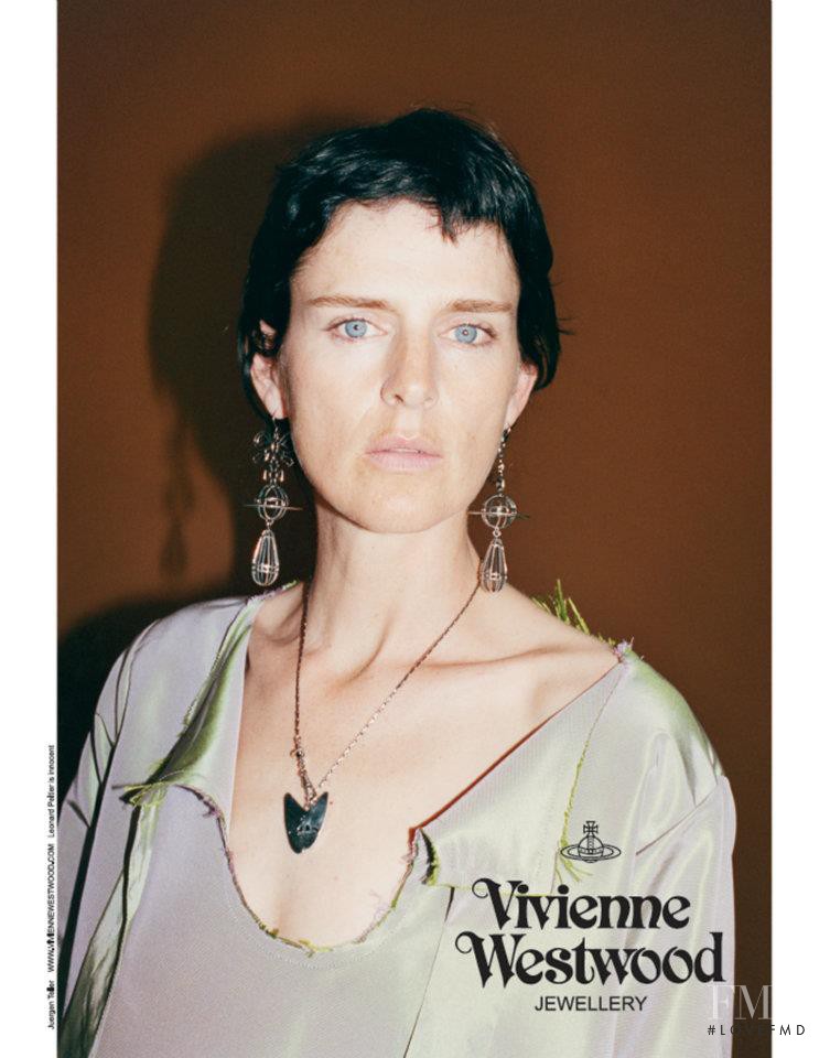 Stella Tennant featured in  the Vivienne Westwood Accessoires advertisement for Autumn/Winter 2012