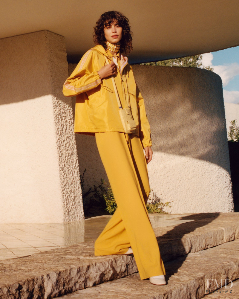 Mica Arganaraz featured in  the Loro Piana advertisement for Spring/Summer 2021