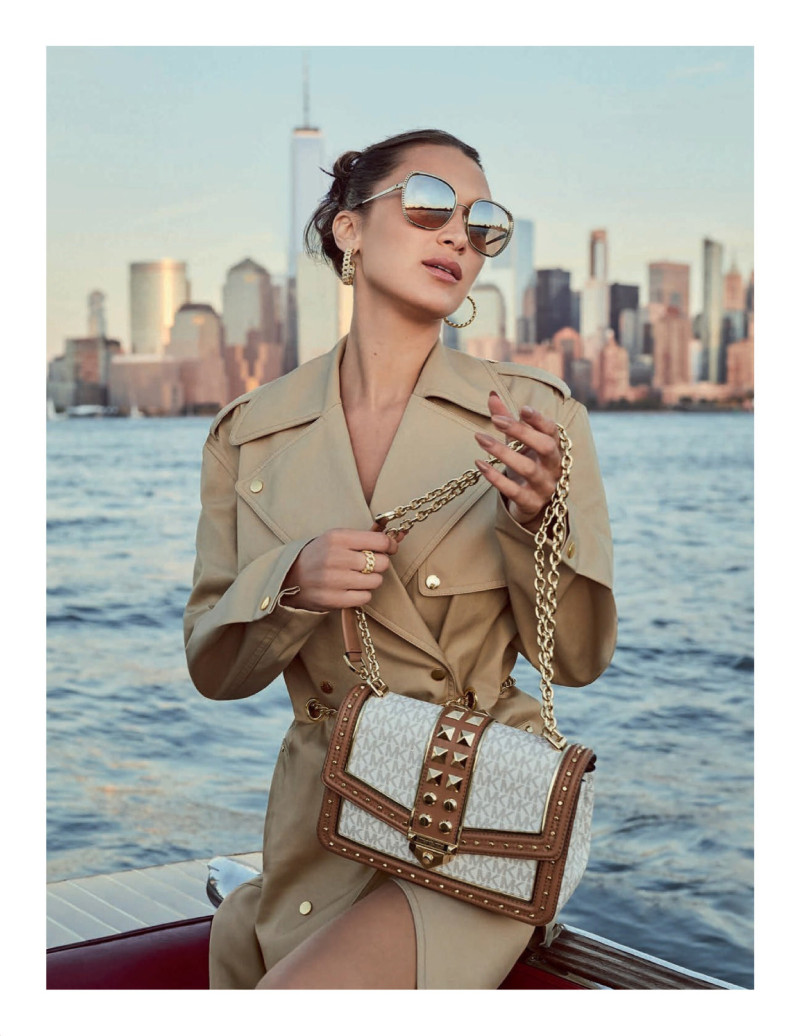 Bella Hadid featured in  the Michael Michael Kors advertisement for Spring/Summer 2021