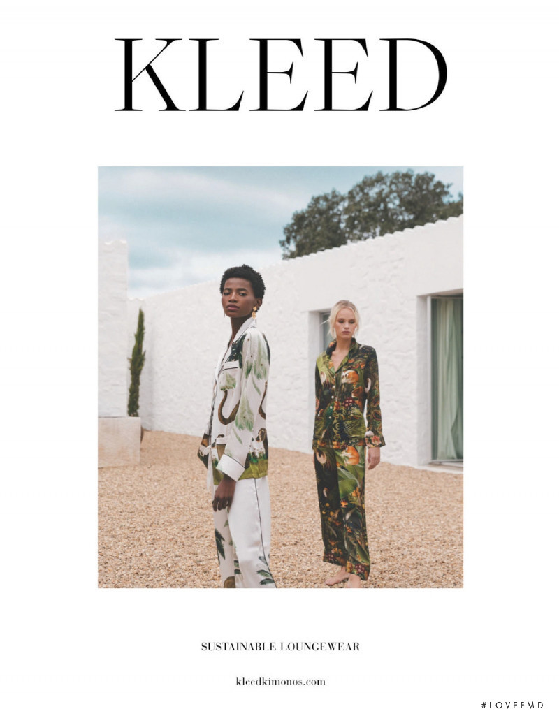 Kleed advertisement for Spring/Summer 2021