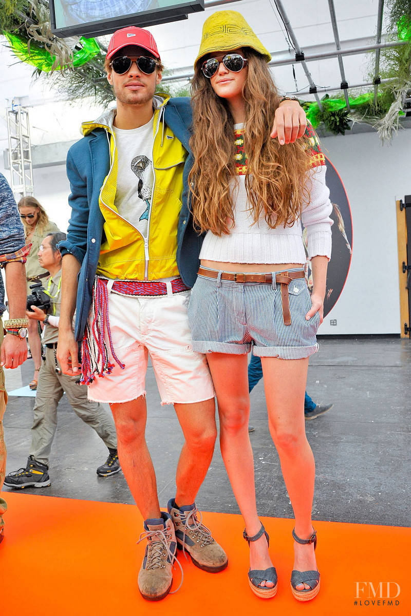Tania Carregha featured in  the Gant fashion show for Spring/Summer 2013