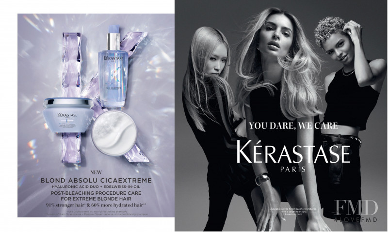 Kerastase advertisement for Spring/Summer 2021