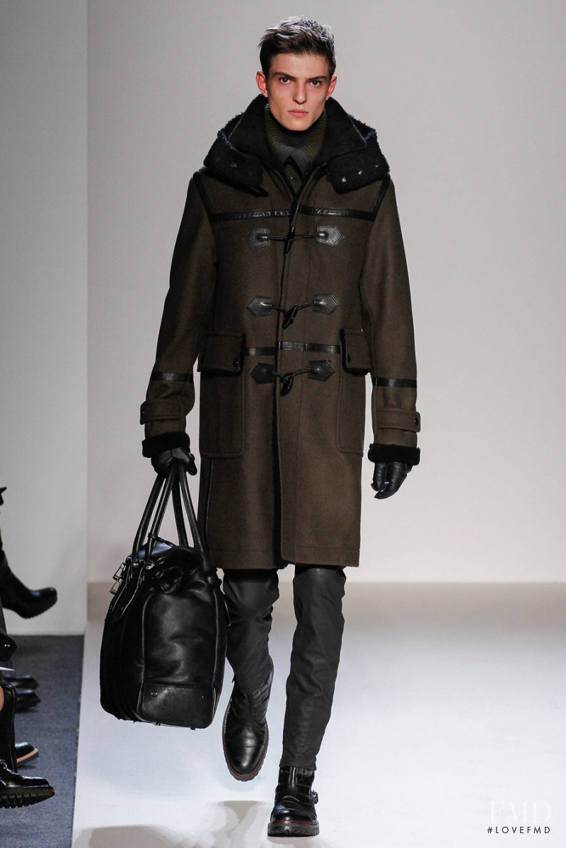 Guerrino Santulliana featured in  the Belstaff fashion show for Autumn/Winter 2013