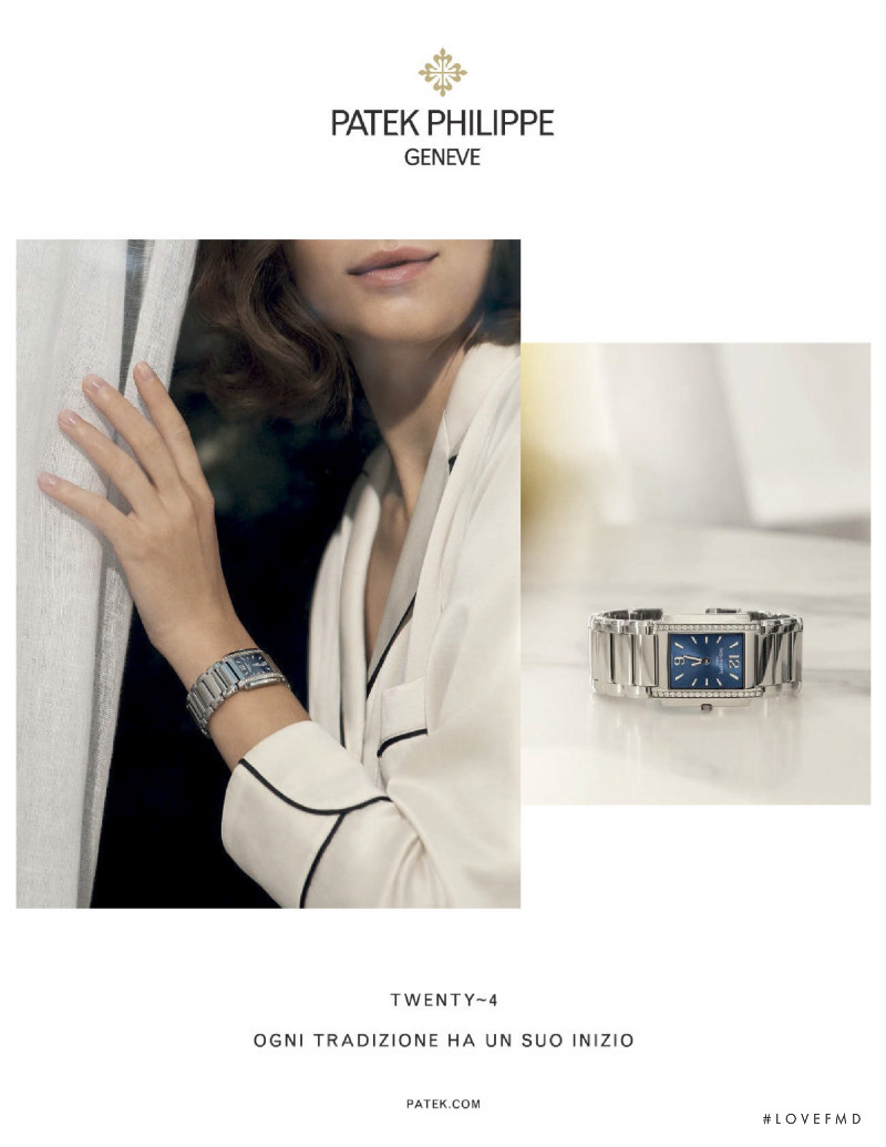 Patek Philippe advertisement for Spring/Summer 2021