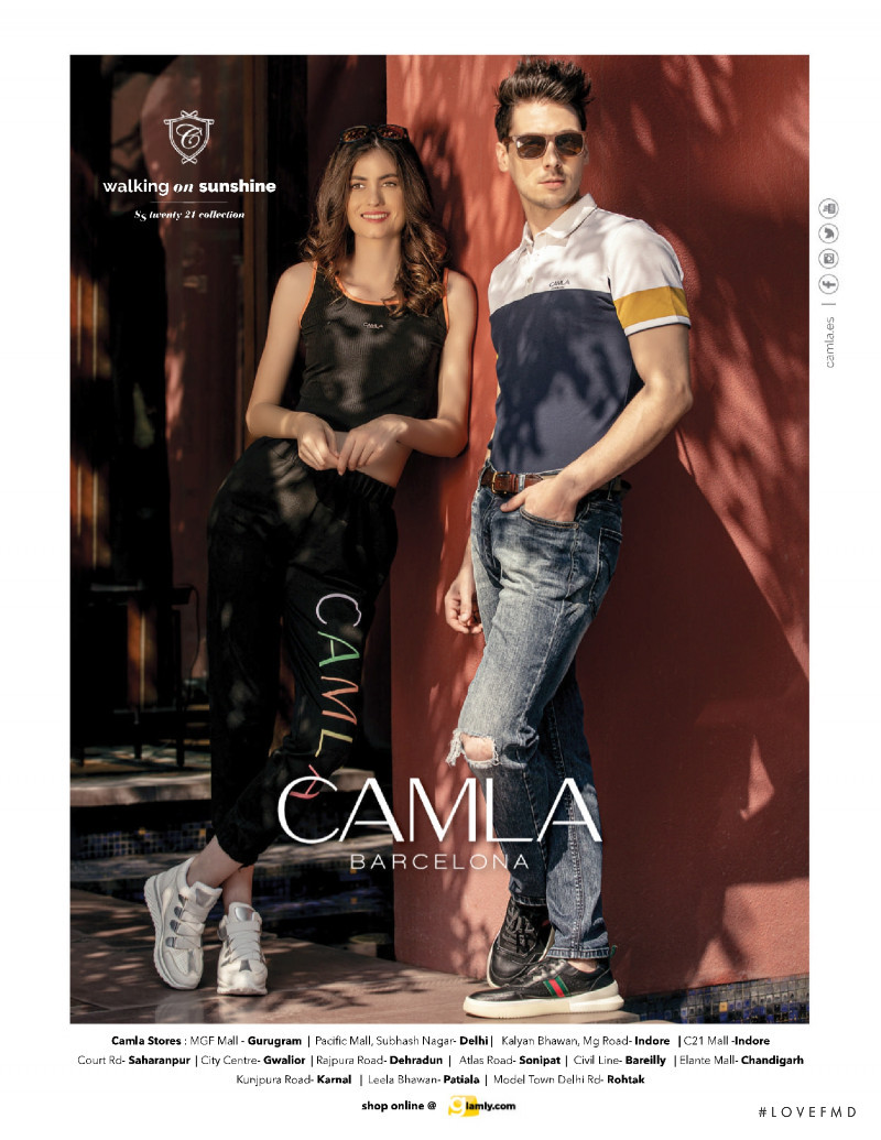 Camla advertisement for Spring/Summer 2021