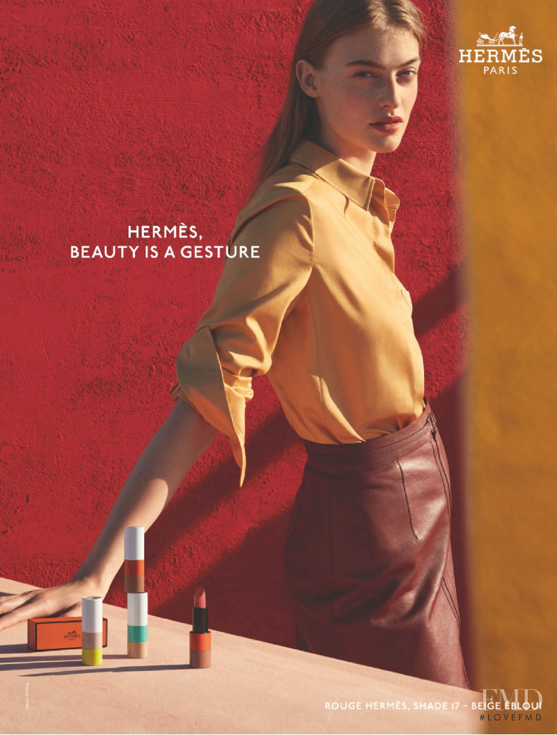 Hermes Beauty advertisement for Spring/Summer 2021