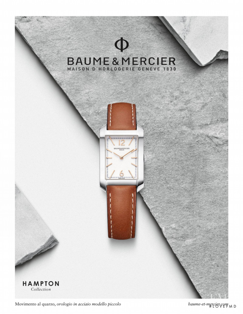 Baume et Mercier advertisement for Spring/Summer 2021