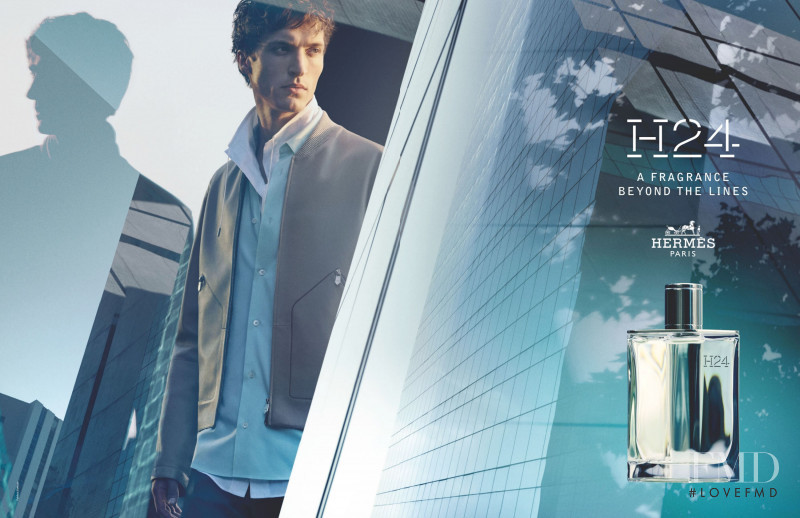 Hermes Beauty H 24 Perfume advertisement for Spring/Summer 2021