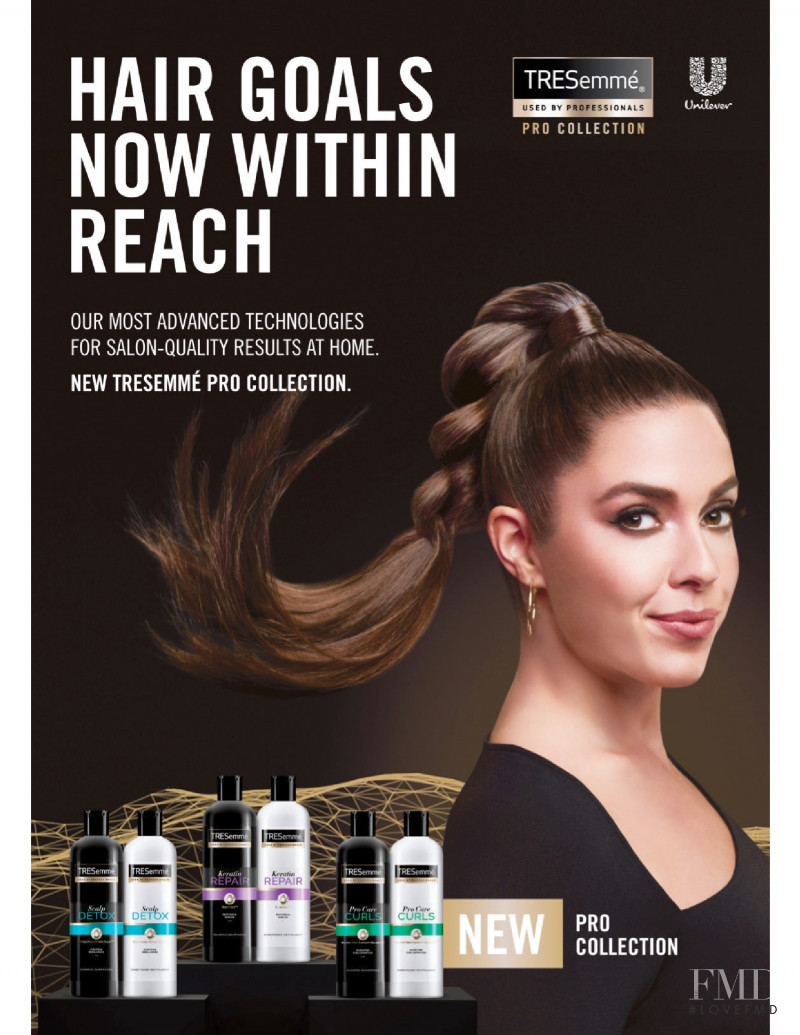 TRESemme advertisement for Spring/Summer 2021