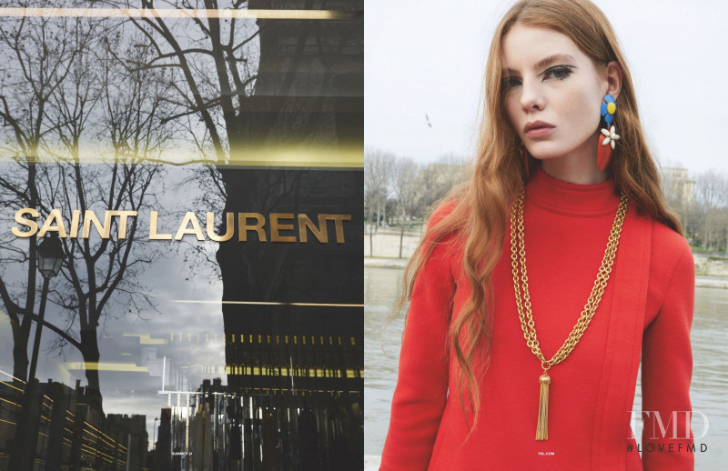 Saint Laurent advertisement for Summer 2021