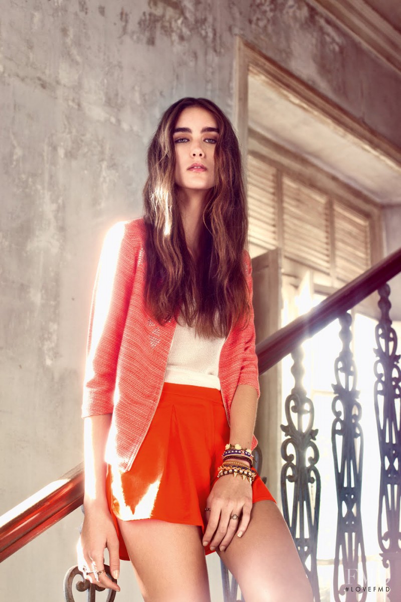 Alexia Bellini featured in  the Checklist advertisement for Spring/Summer 2013