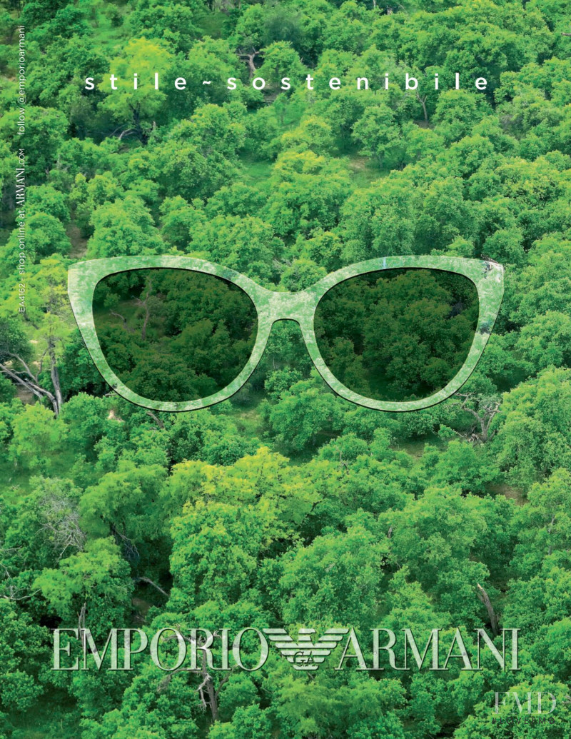 Emporio Armani Eyewear advertisement for Spring/Summer 2021