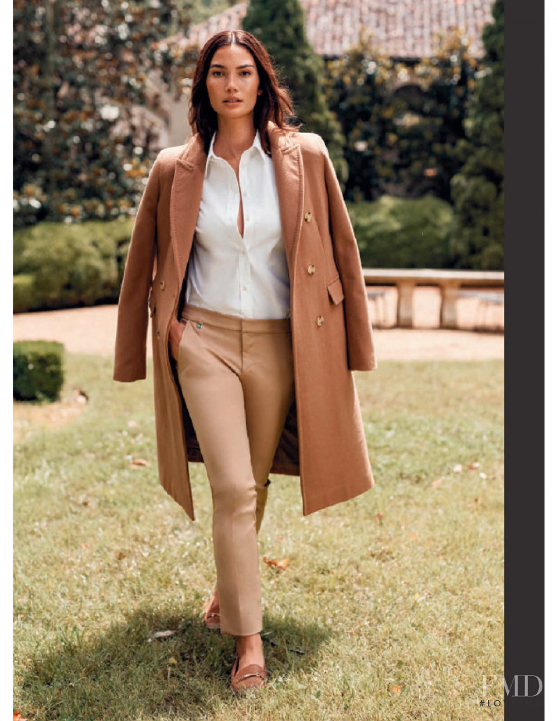 Lily Aldridge featured in  the Lauren by Ralph Lauren advertisement for Spring/Summer 2021