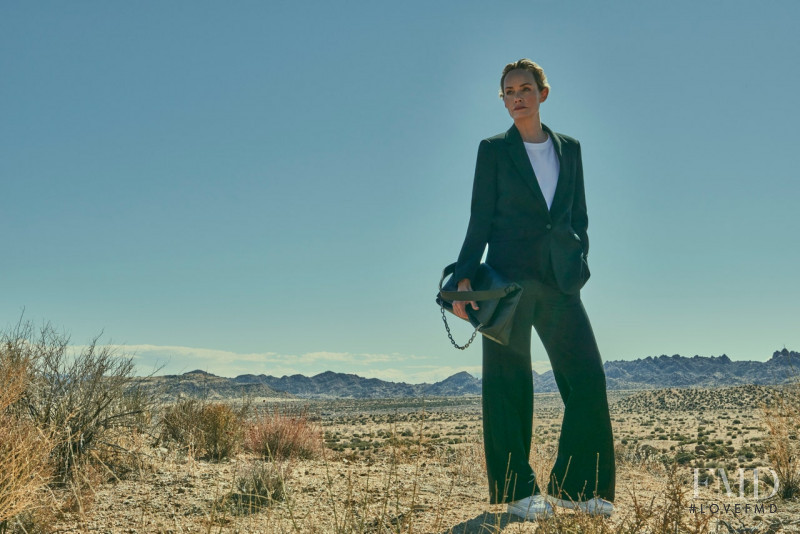 Amber Valletta featured in  the Karl Lagerfeld Karl Lagerfeld x Amber Valletta Collection advertisement for Spring/Summer 2021