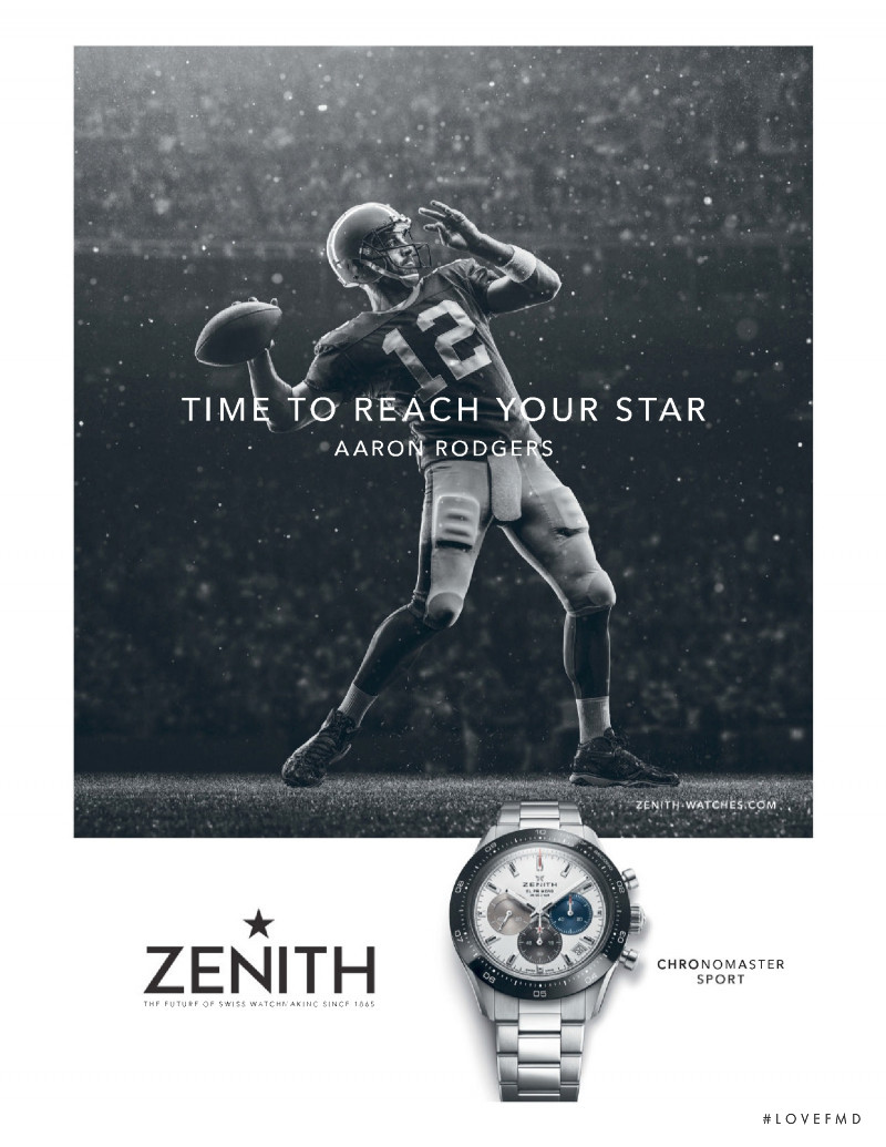 Zenith advertisement for Spring/Summer 2021