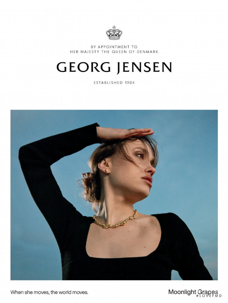 Georg Jensen advertisement for Spring/Summer 2021