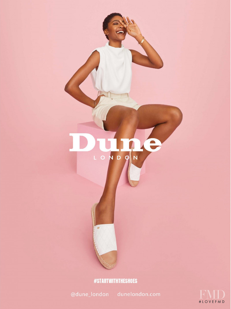 Dune London advertisement for Spring/Summer 2021