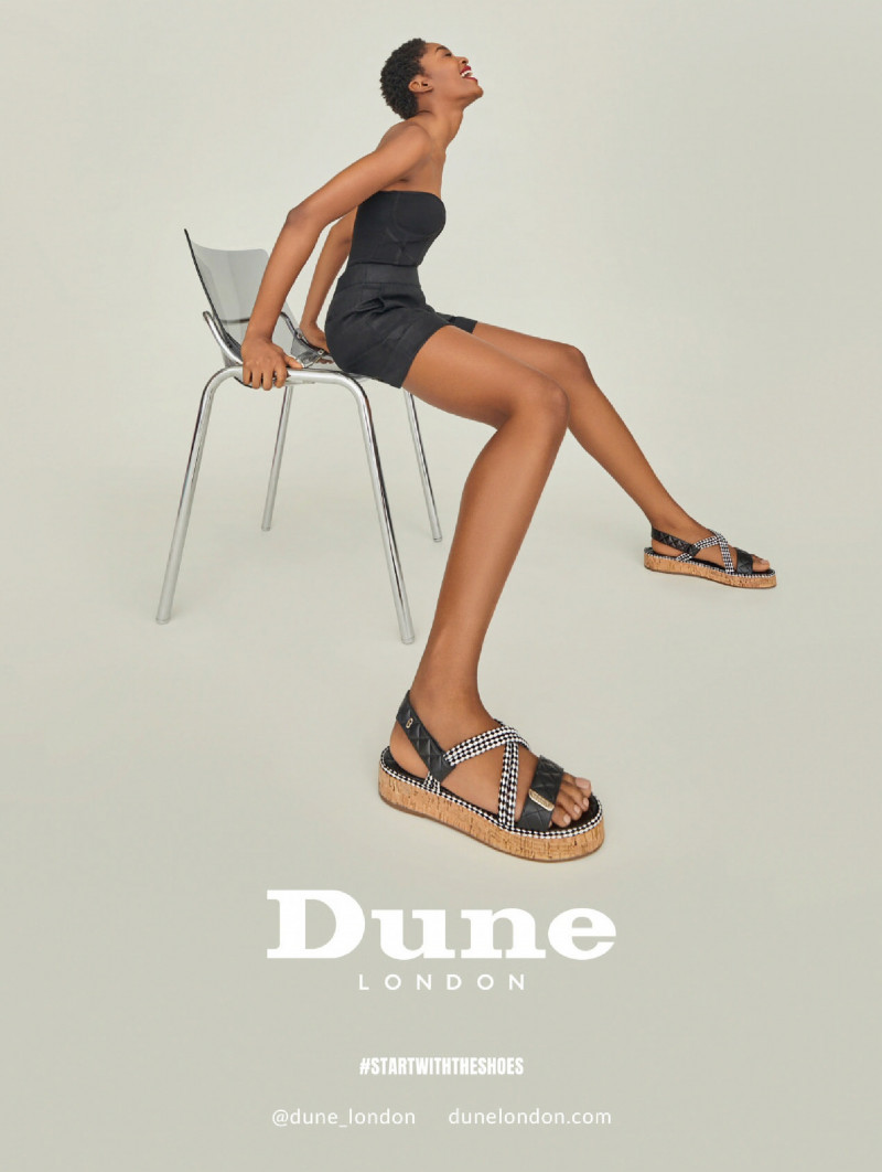 Dune London advertisement for Spring/Summer 2021