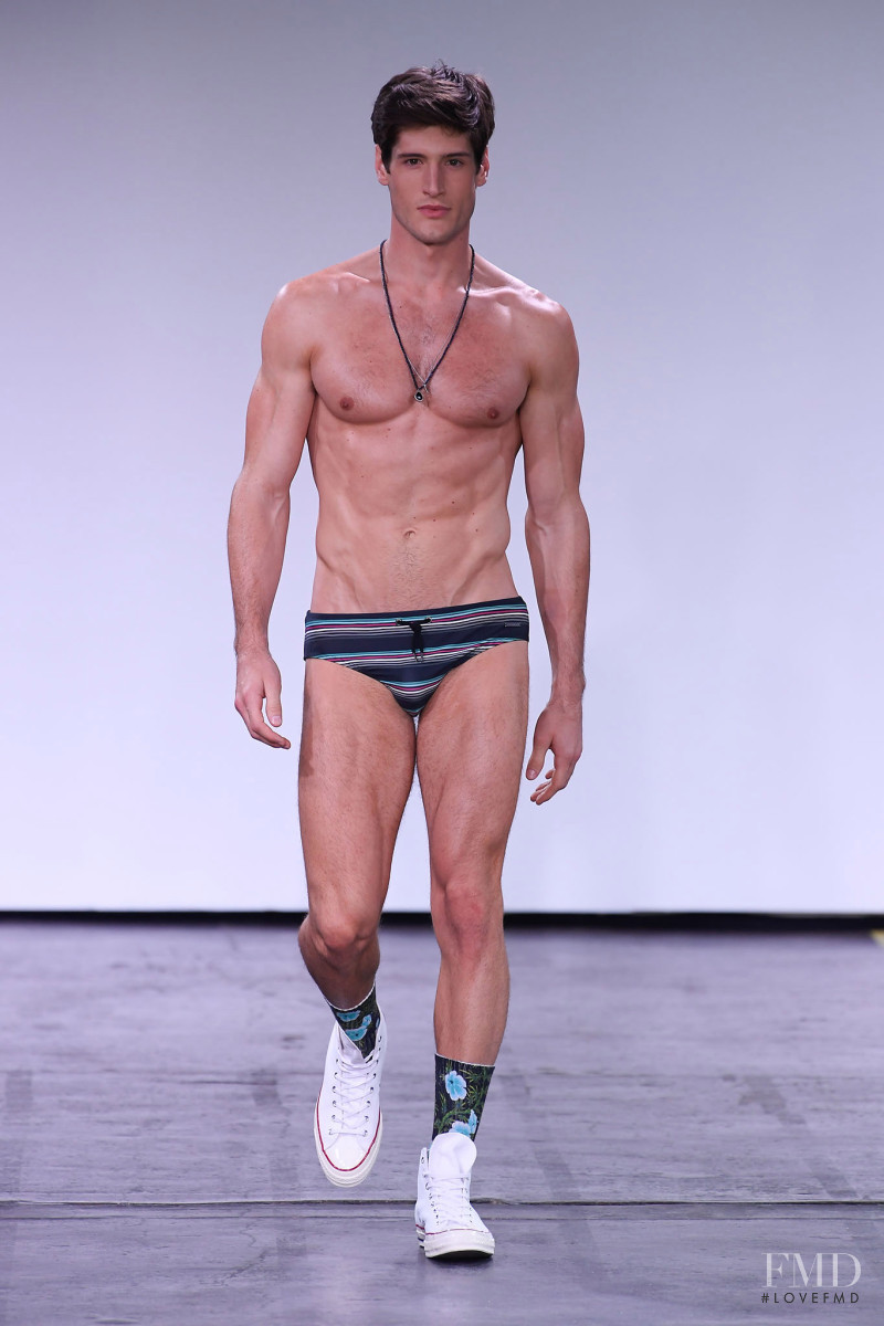Ryan Tift featured in  the Parke & Ronen fashion show for Spring/Summer 2019
