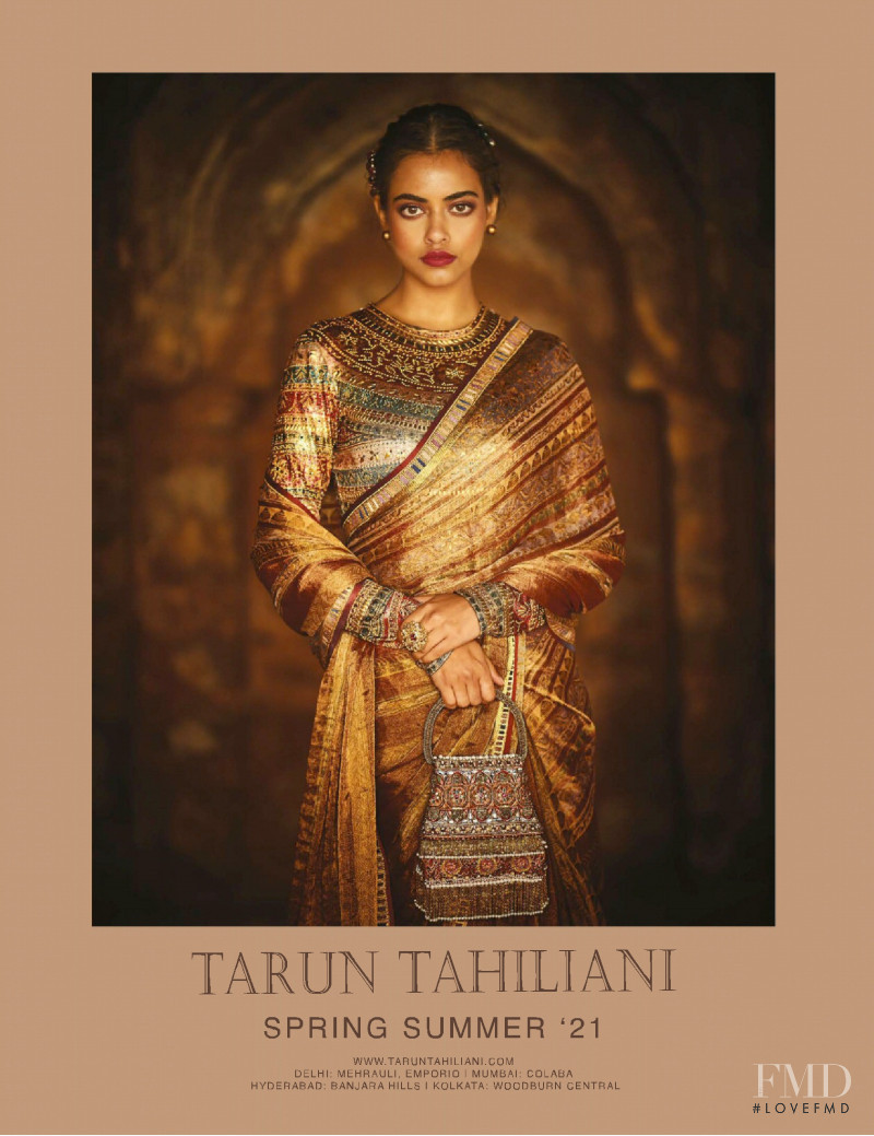 Tarun Tahiliani advertisement for Spring/Summer 2021