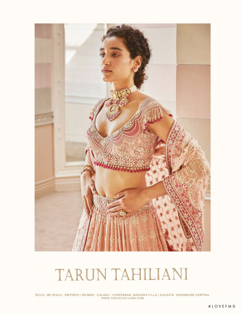 Tarun Tahiliani advertisement for Spring/Summer 2021