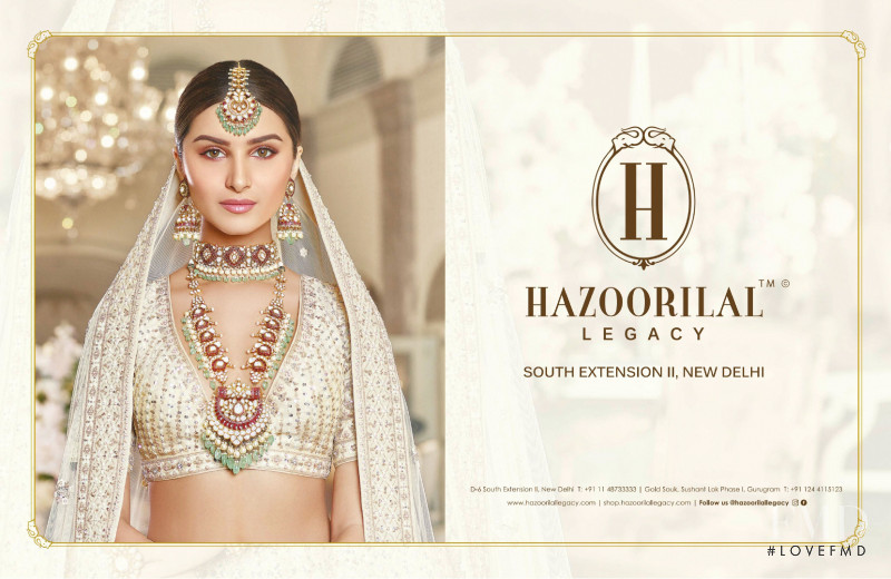 Hazoorilal by Sandeep Narang advertisement for Spring/Summer 2021