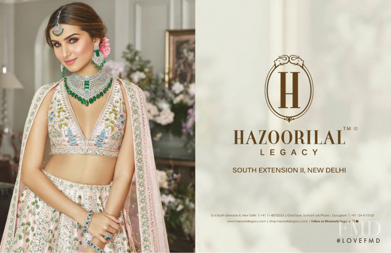 Hazoorilal by Sandeep Narang advertisement for Spring/Summer 2021