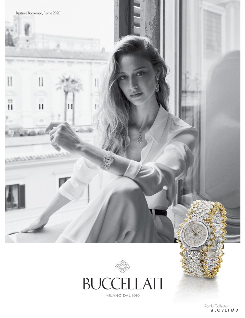 Buccellati advertisement for Spring/Summer 2021