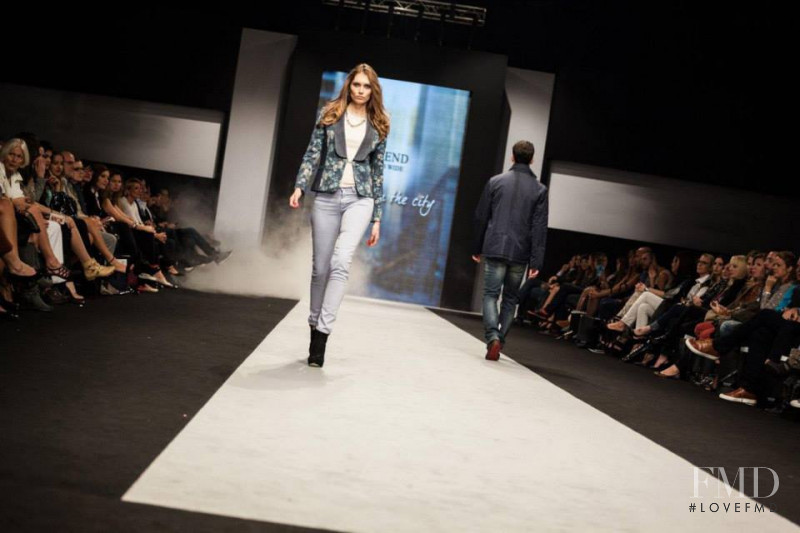 Ivana Stanojevic featured in  the Legend fashion show for Autumn/Winter 2014