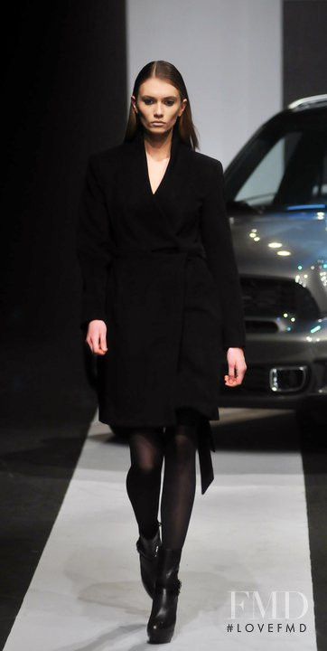 Ivana Stanojevic featured in  the Boris Calic fashion show for Autumn/Winter 2010