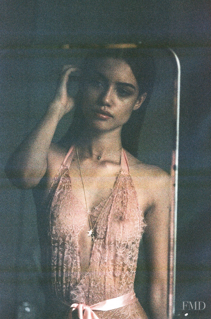 Elle Trowbridge featured in  the Oh So Lovely Intimates lookbook for Summer 2016