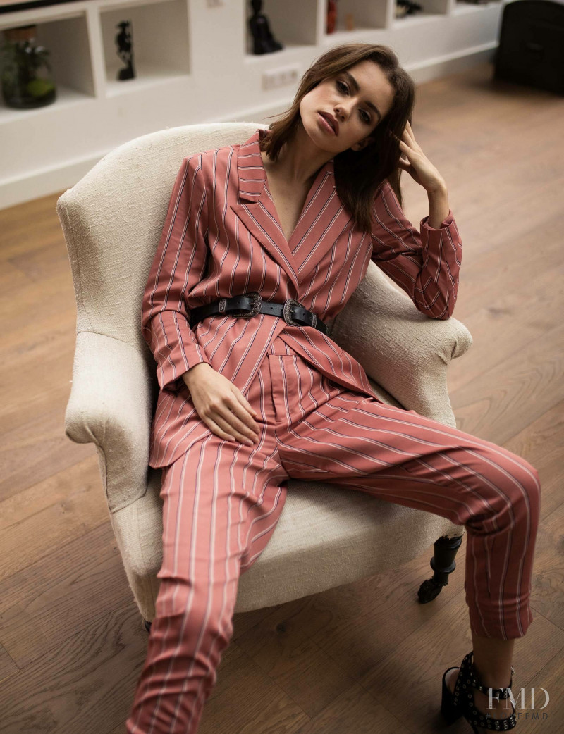 Elle Trowbridge featured in  the LPB - Les Petites Bombes lookbook for Spring/Summer 2019