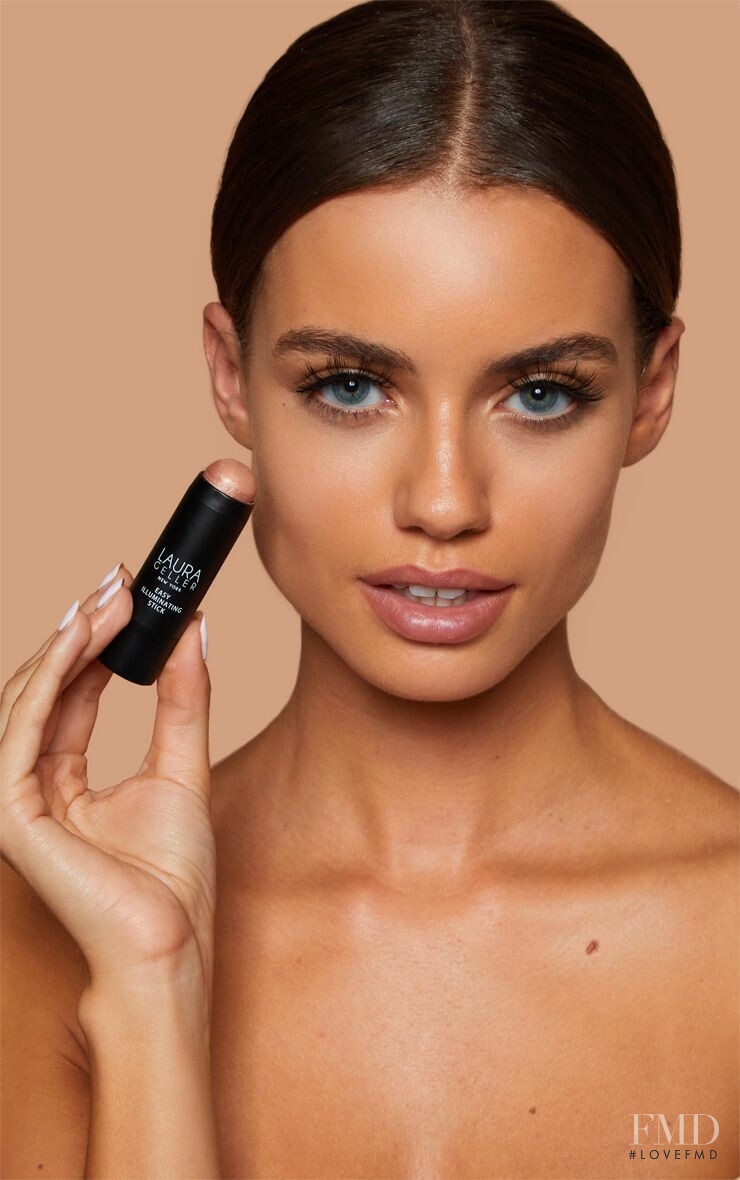 Elle Trowbridge featured in  the PrettyLittleThing Beauty catalogue for Spring/Summer 2019